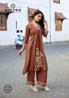 Ibaadat By Mittoo Rayon Thread Kurti With Bottom

